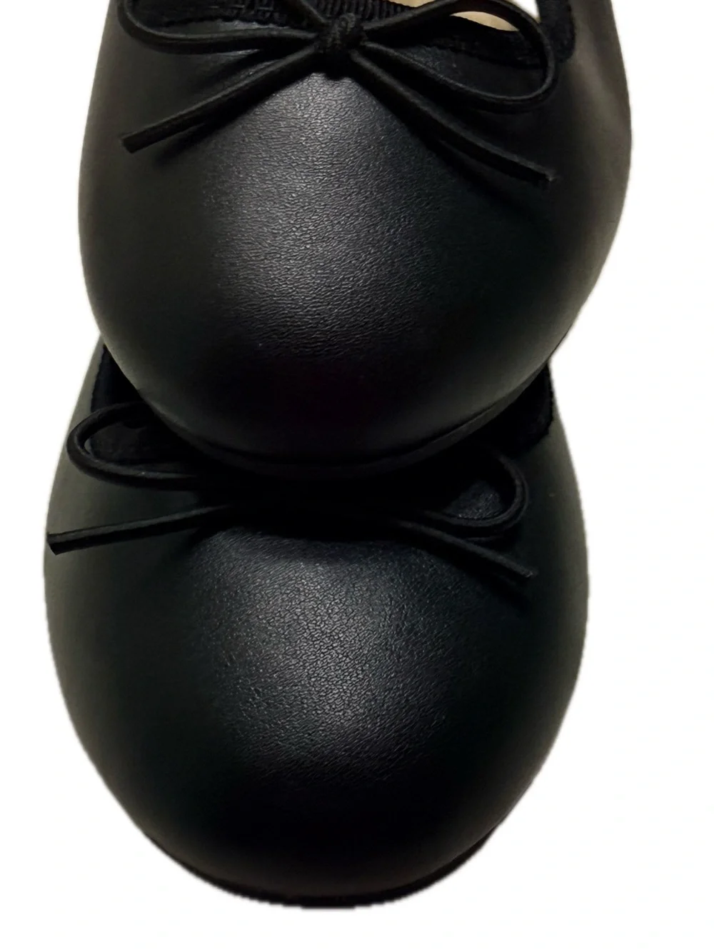 New Cat & Jack Girls' Black Bow Ballet Flats Size 2